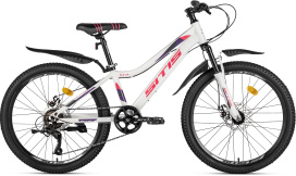 Велосипед SITIS SLD 7SP 24" (2025) White-Pink